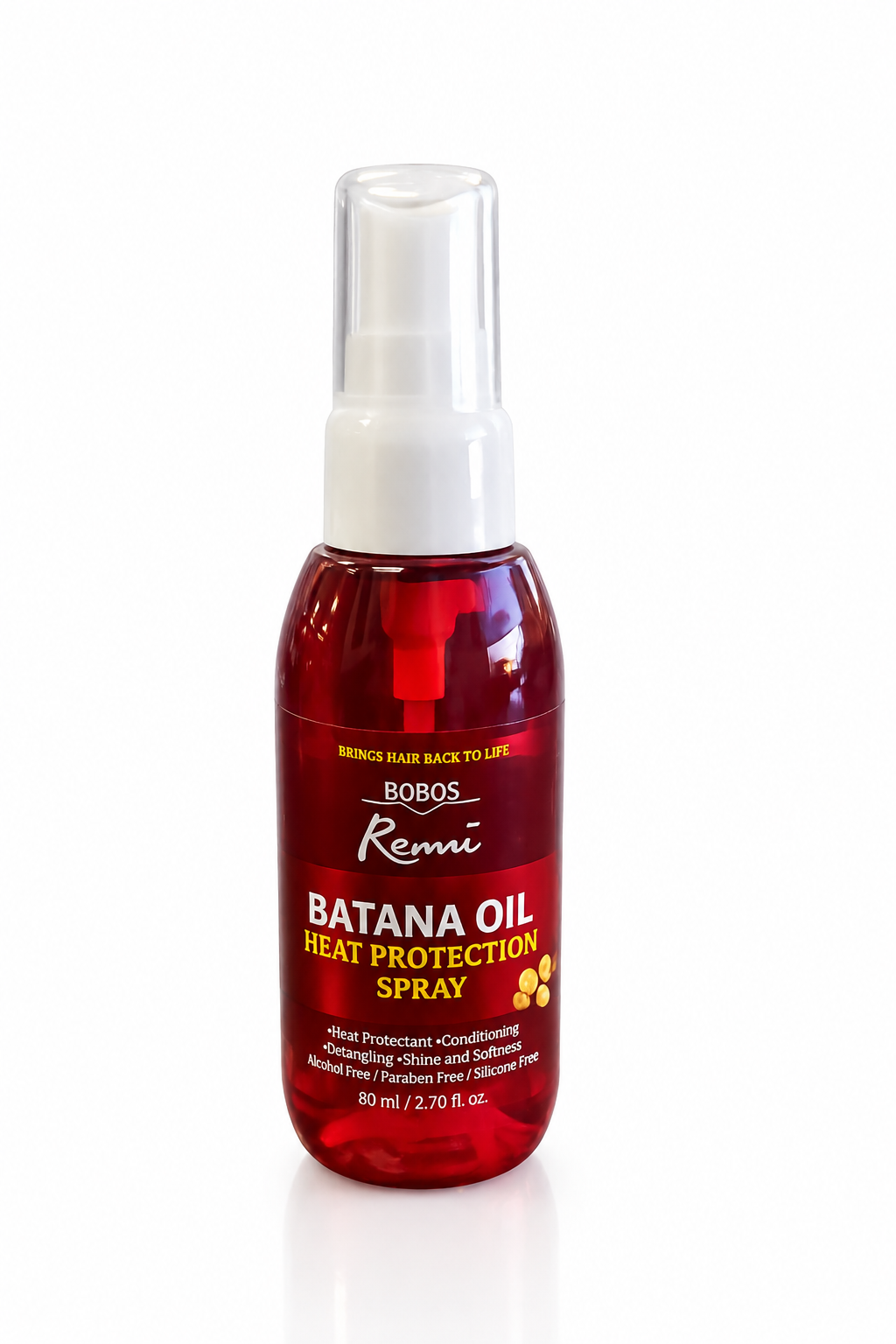 Bobos Remi Batana Oil Heat Protection Spray 2.70oz